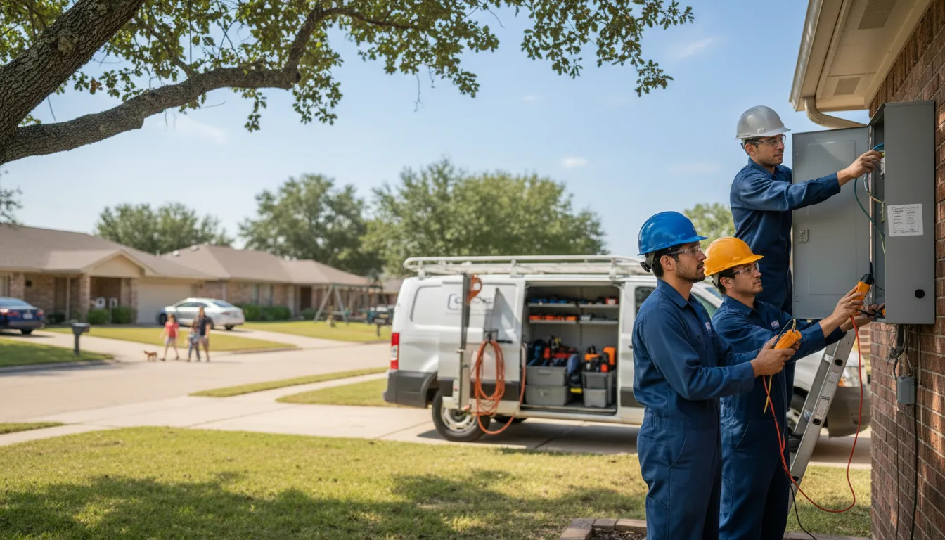 Certified electrician providing emergency electrical services in Odenville, AL